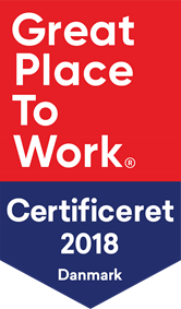 Great Place to Work Certified 2018 Denmark